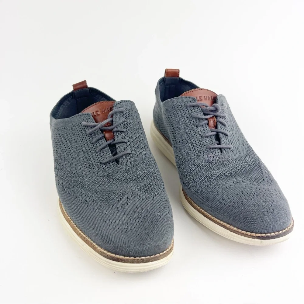 Cole Haan Men's 2.Zerogrand Stitchlite Gray Oxford Size 10